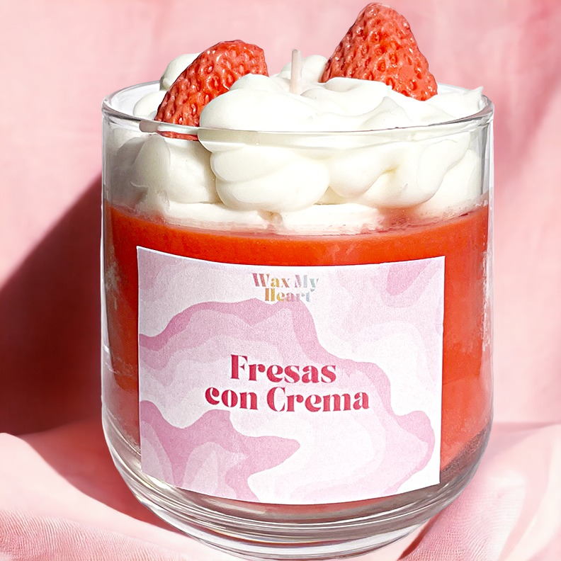 FRESAS CON CREMA WaxMyHeart